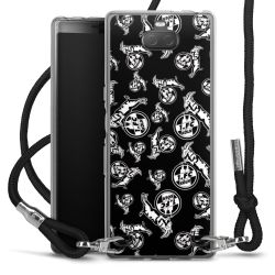 Carry Case Stoff schwarz/silber