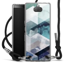 Carry Case Transparent Fabric black/silver