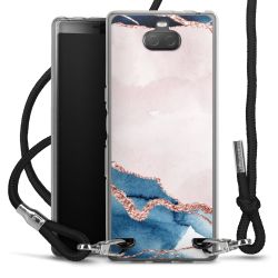 Carry Case Transparent Fabric black/silver