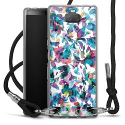 Carry Case Transparent Fabric black/silver