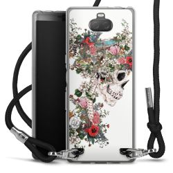 Carry Case Transparent Fabric black/silver