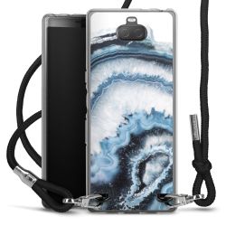 Carry Case Transparent Fabric black/silver