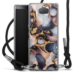 Carry Case Transparent Fabric black/silver