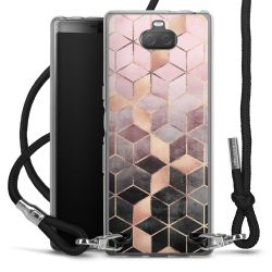 Carry Case Transparent Fabric black/silver