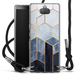 Carry Case Transparent Fabric black/silver