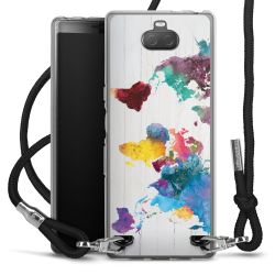 Carry Case Transparent Fabric black/silver