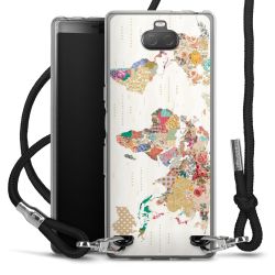 Carry Case Transparent Fabric black/silver