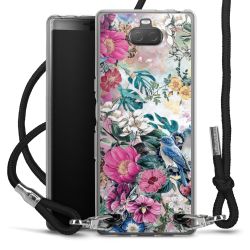 Carry Case Transparent Fabric black/silver