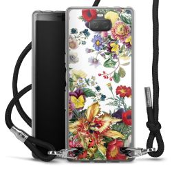 Carry Case Transparent Fabric black/silver