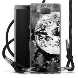 Carry Case Transparent Fabric black/silver