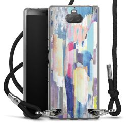 Carry Case Transparent Fabric black/silver