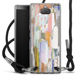 Carry Case Transparent Fabric black/silver