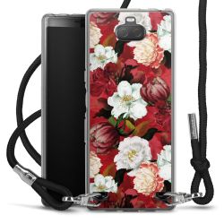 Carry Case Transparent Fabric black/silver