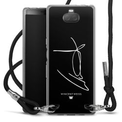 Carry Case Stoff schwarz/silber