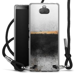 Carry Case Transparent Fabric black/silver