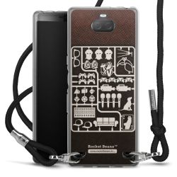 Carry Case Stoff schwarz/silber