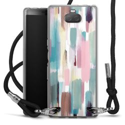 Carry Case Transparent Fabric black/silver