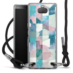 Carry Case Transparent Fabric black/silver