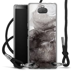 Carry Case Transparent Fabric black/silver