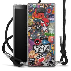 Carry Case Stoff schwarz/silber