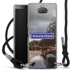 Carry Case Stoff schwarz/silber