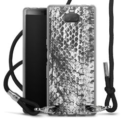 Carry Case Transparent Fabric black/silver