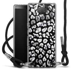 Carry Case Transparent Fabric black/silver