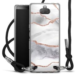 Carry Case Transparent Fabric black/silver