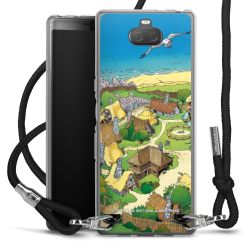 Carry Case Stoff schwarz/silber