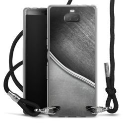 Carry Case Transparent Fabric black/silver