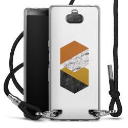 Carry Case Transparent Fabric black/silver