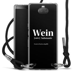 Carry Case Stoff schwarz/silber