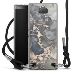 Carry Case Transparent Fabric black/silver