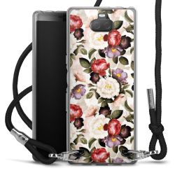 Carry Case Transparent Fabric black/silver