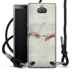 Carry Case Transparent Fabric black/silver