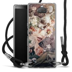 Carry Case Transparent Fabric black/silver