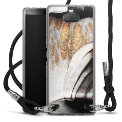 Carry Case Transparent Fabric black/silver