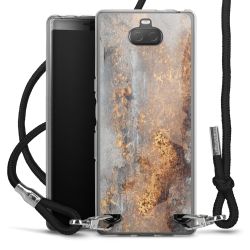 Carry Case Transparent Fabric black/silver