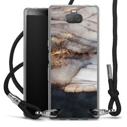 Carry Case Transparent Fabric black/silver