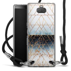 Carry Case Transparent Fabric black/silver