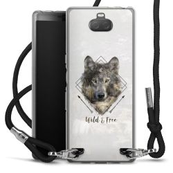 Carry Case Stoff schwarz/silber