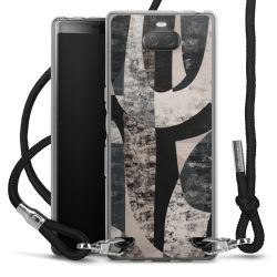 Carry Case Transparent Fabric black/silver