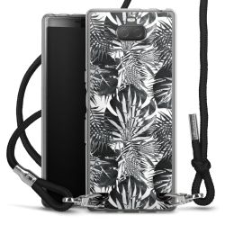 Carry Case Transparent Fabric black/silver