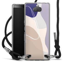 Carry Case Transparent Fabric black/silver