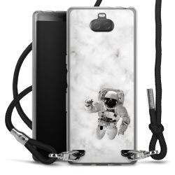 Carry Case Transparent Fabric black/silver