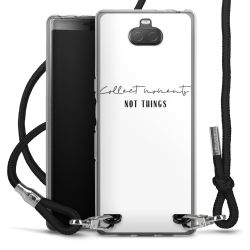 Carry Case Transparent Fabric black/silver