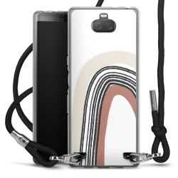 Carry Case Transparent Fabric black/silver