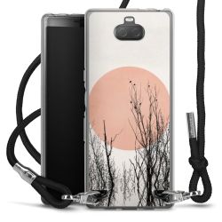 Carry Case Transparent Fabric black/silver