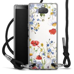 Carry Case Transparent Fabric black/silver