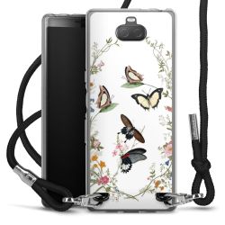 Carry Case Transparent Fabric black/silver